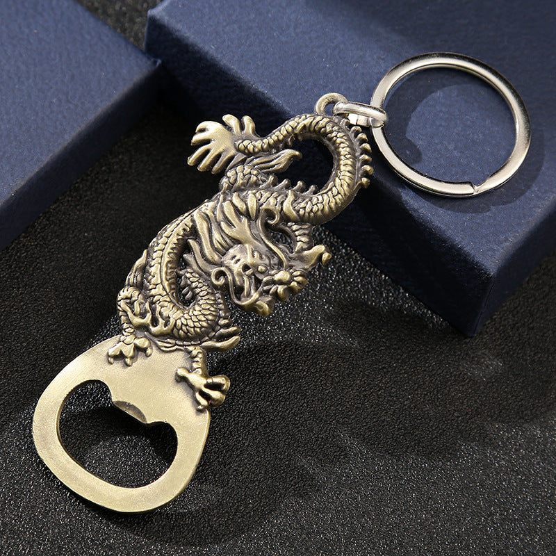 Dragon Keychain Bottle Opener Zinc Alloy Metal Unisex Gift