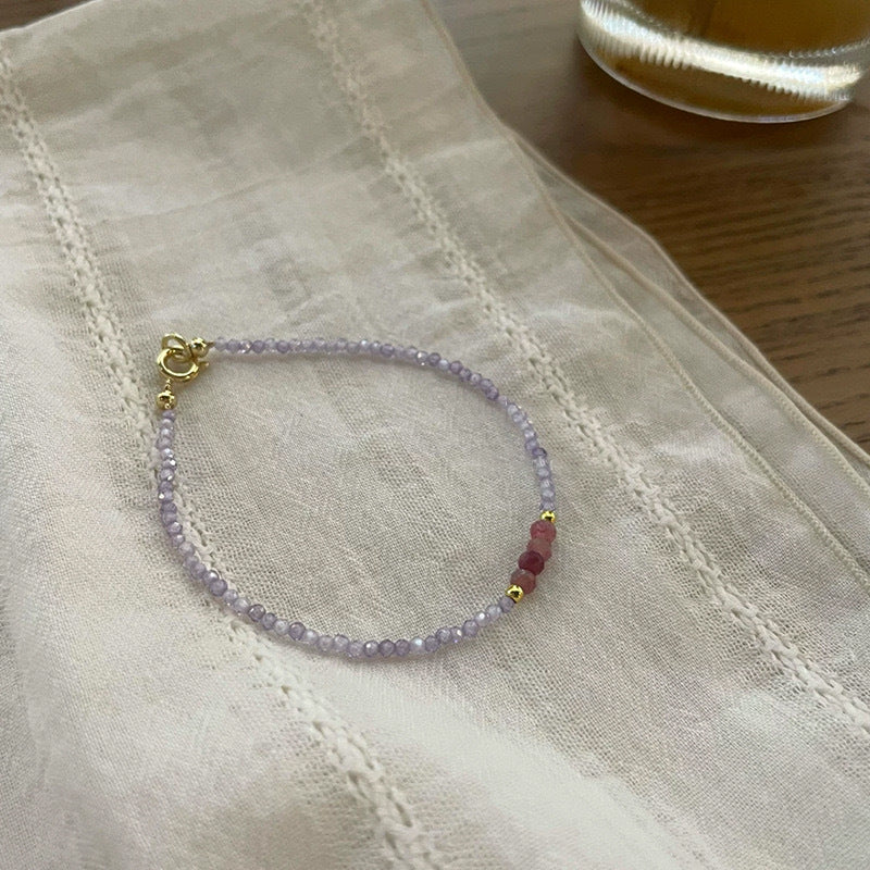 Women Electroplated Bracelet With Artificial Crystal Chic Design Fashionable Bangle Jewelry For Women And Girls