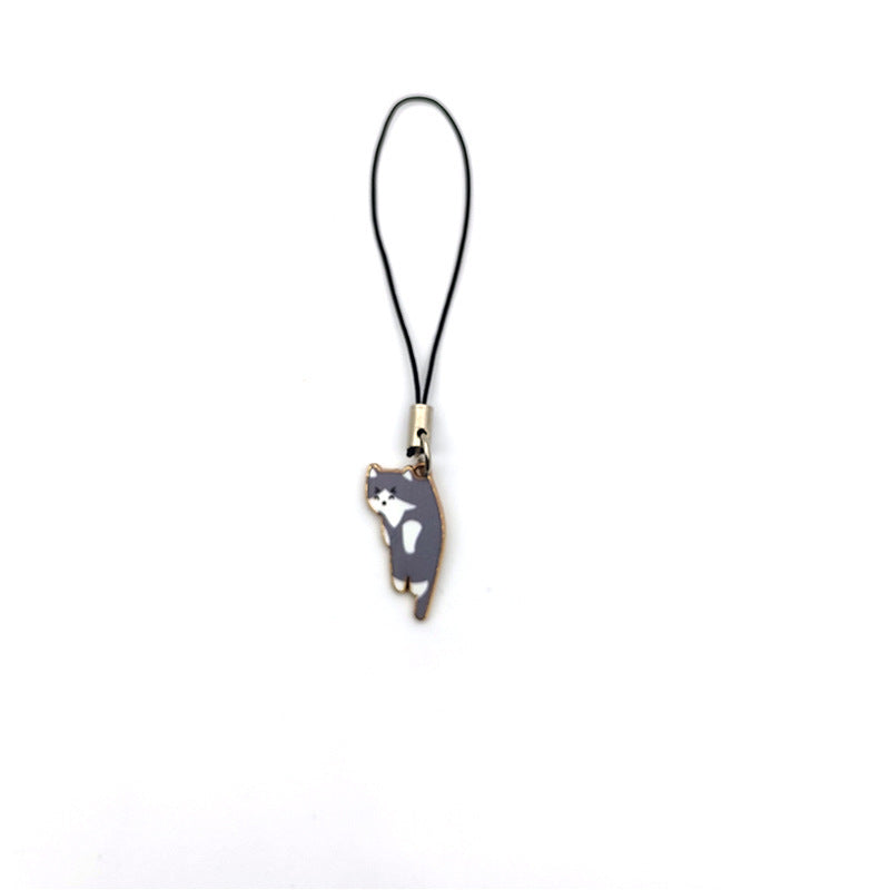 Cute Kitty Pendant Keychain Cat Design Charm For Phone Accessories And Cat Lovers Gift Ideal Gift For Cat Fans