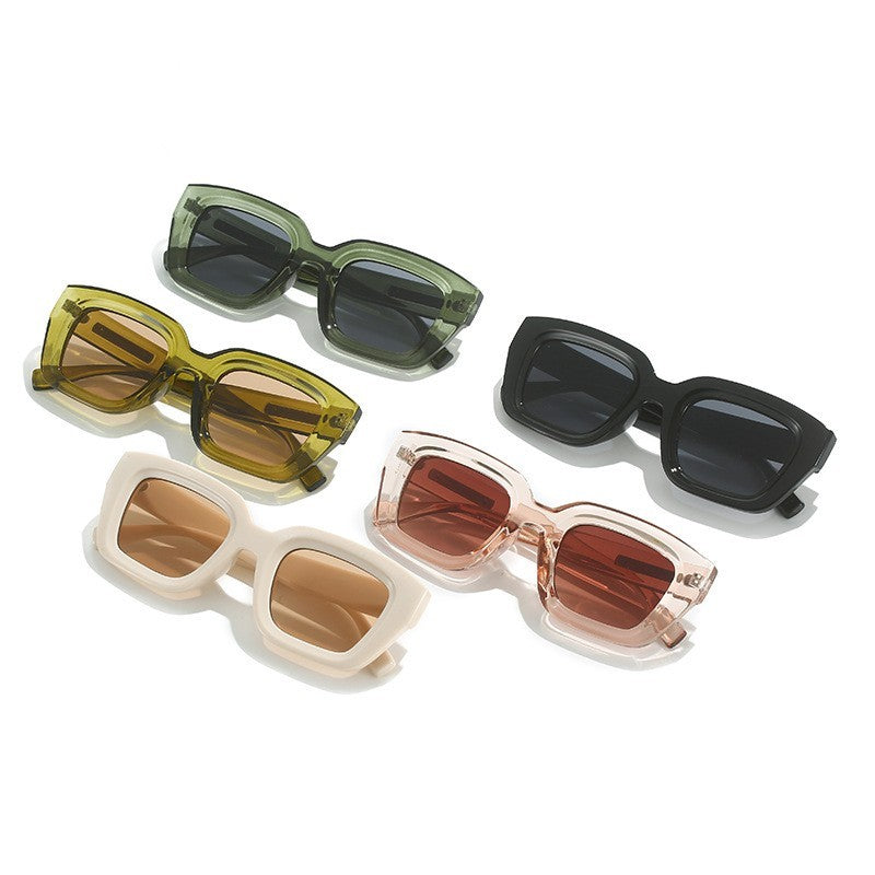 UV400 Square Sunglasses Full Frame Unisex Driving Sports