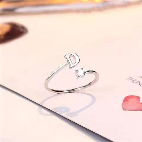 Women's Open Ring With Hollow Heart Design And Geometric Electroplated Alloy Adjustable Statement Ring Perfect