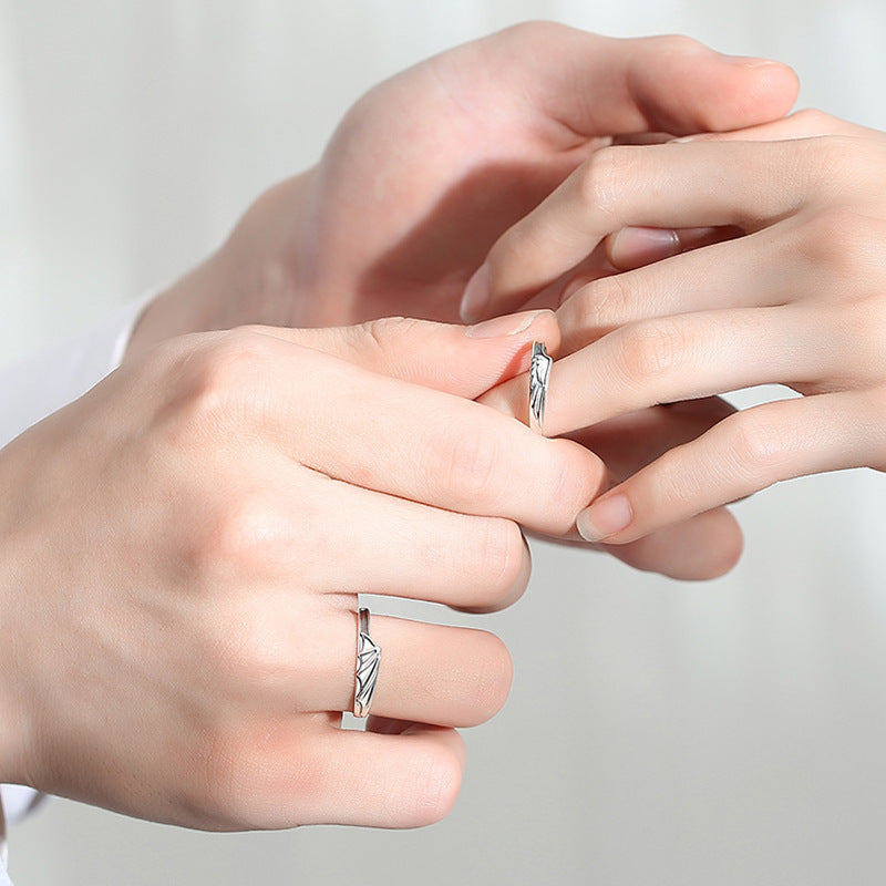 Copper Ring Niche Design Vintage Look For Men And Women Fashion Accessory Jewelry For Everyday Wear Timeless