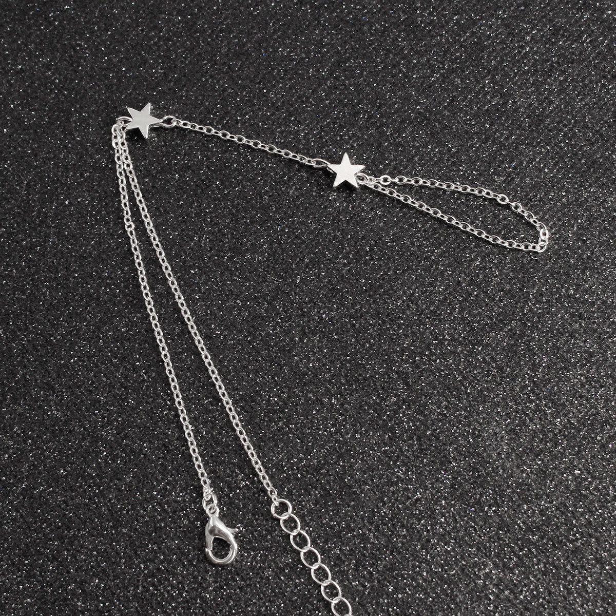 Womens Bracelet Finger Ring Fashion Bangle Geometric Hand Jewelry Electroplated Accessories For Women And Girls