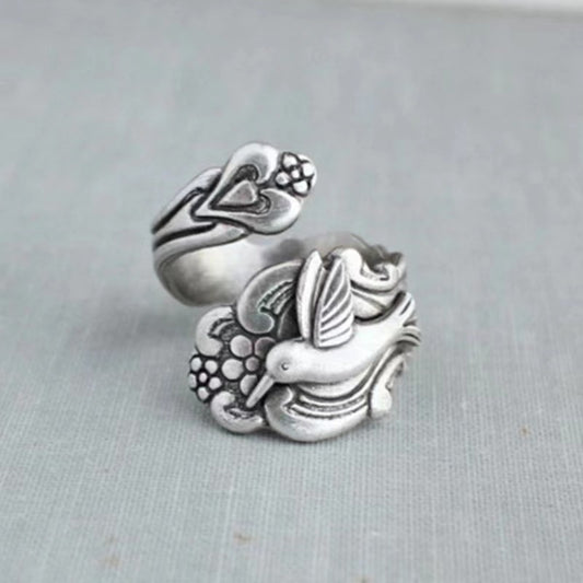 Unisex Azalea Flower Copper Ring Electroplated Fashion Jewelry Durable Accessory For Everyday Wear Casual Wear