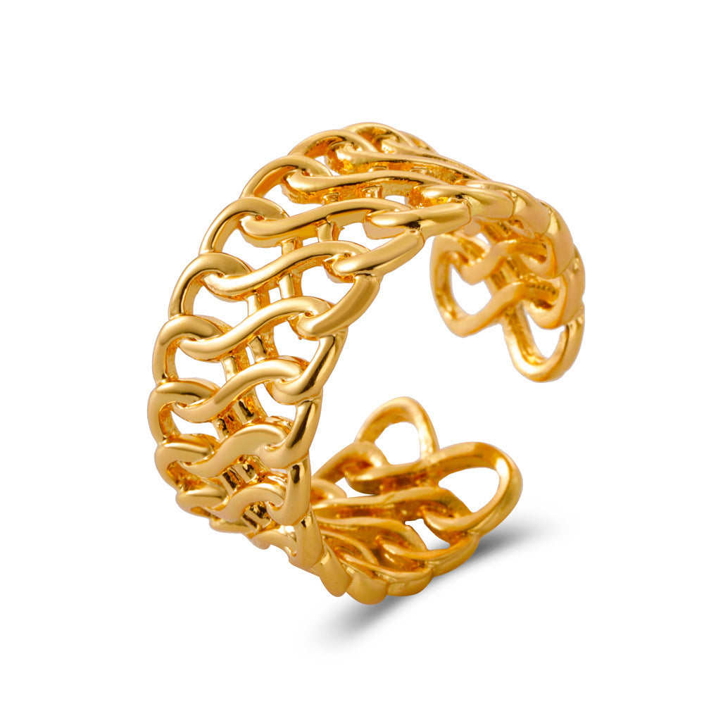 Womens Alloy Rings Retro Geometric Pearl Portrait Ring Love Rings Fashion Jewelry Unto Women Metal Rings Retro