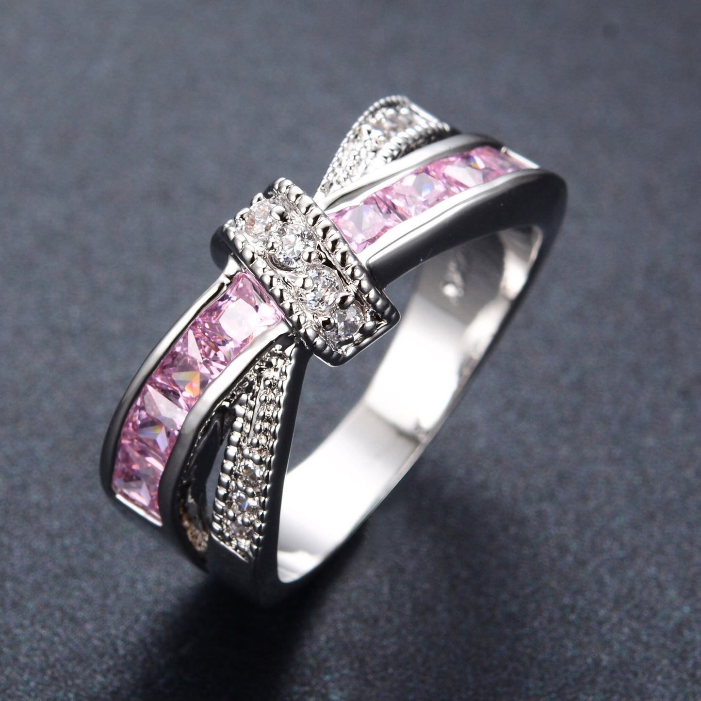 New Cross Bow European And American Retro Ring For Women