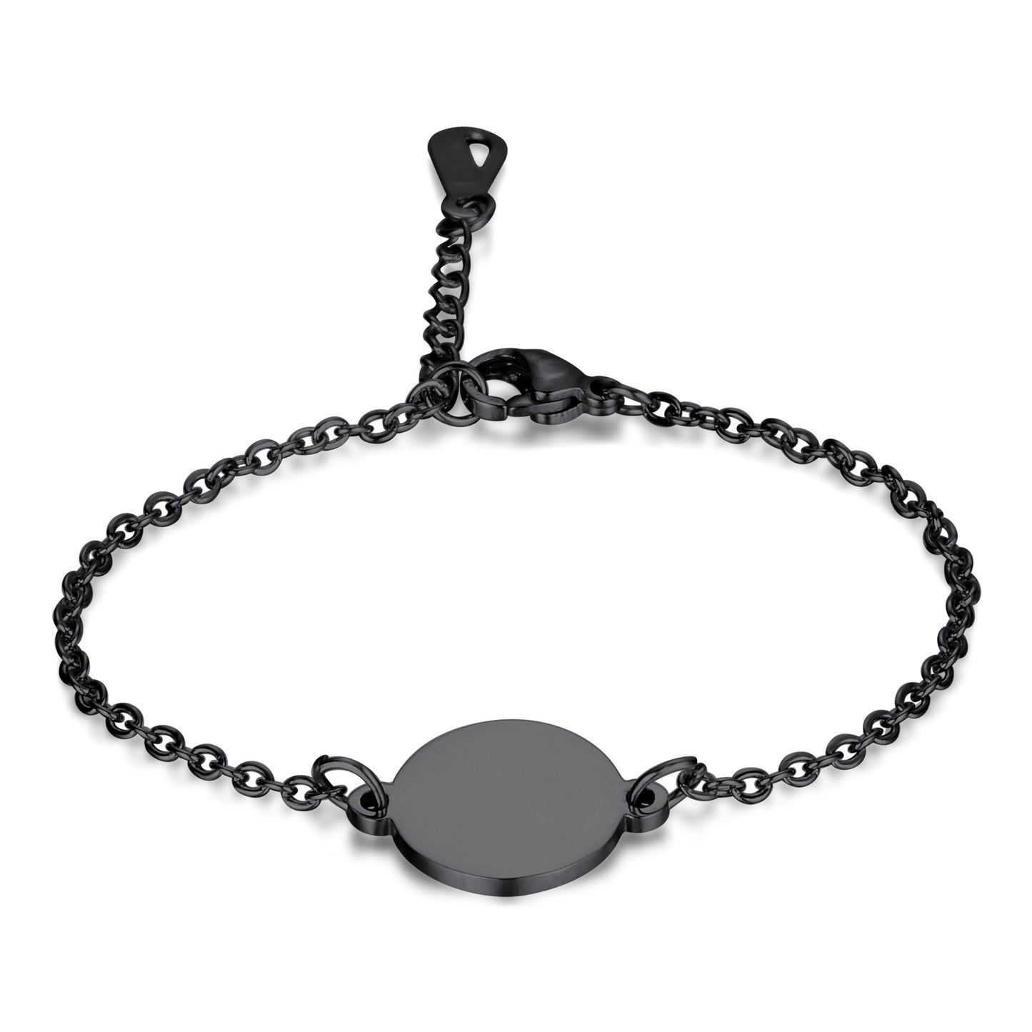 Stainless Steel Bracelet with Round Element Design for Women