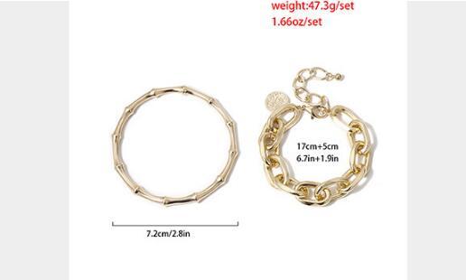 Alloy Bracelet Set For Men And Women English Letter Love