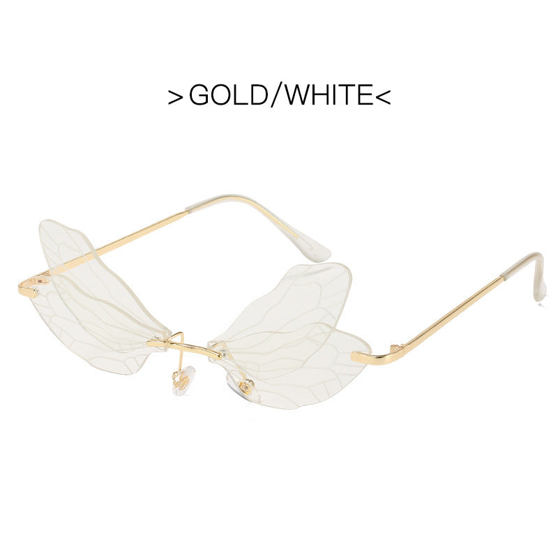 Unisex Sunglasses Gradient Lens Metal Frame Beachwears Eyewear Colorful Hip Hop Style Sunglasses Pro Polarized