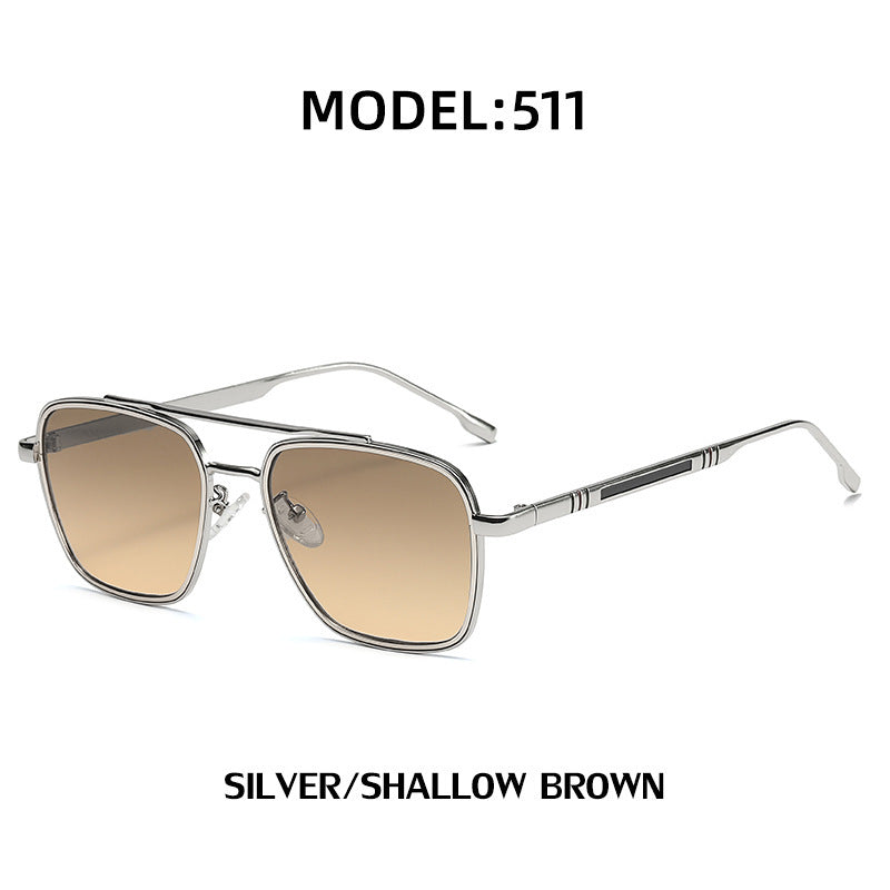 Unisex Box Sunglasses UV Protection PC Lens Plastic Alloy Frame For Driving Travel Cycling Party All Day Style