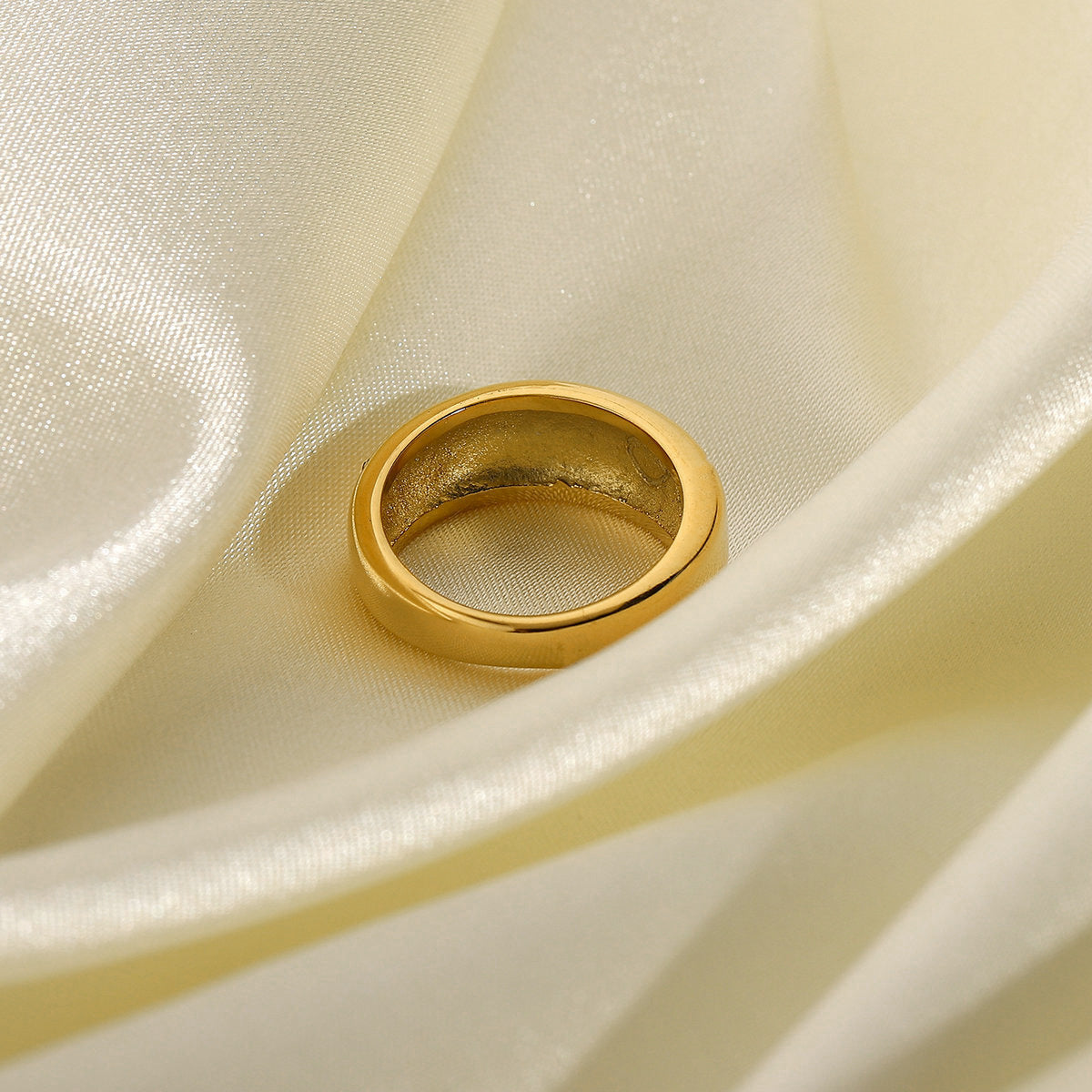 Stainless Steel Ring With Star Zircon Inlay Geometric Design Elegant Fashion Jewelry For Her For Everyday Wear