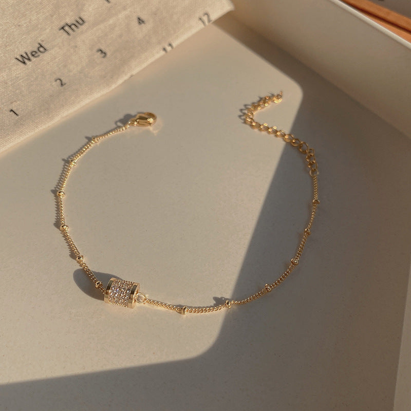 Women Titanium Steel Bracelet Electroplated Fashion Jewelry Beautiful Design Ladies Bangle Gift For Her Shines