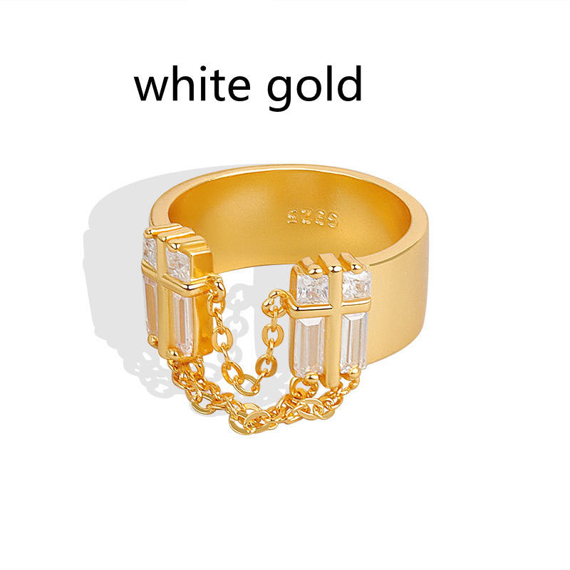 Adjustable Geometric Copper Ring Electroplated Finish Trendy Fashion Accessory For Women And Men Durable Wear Youth Gift