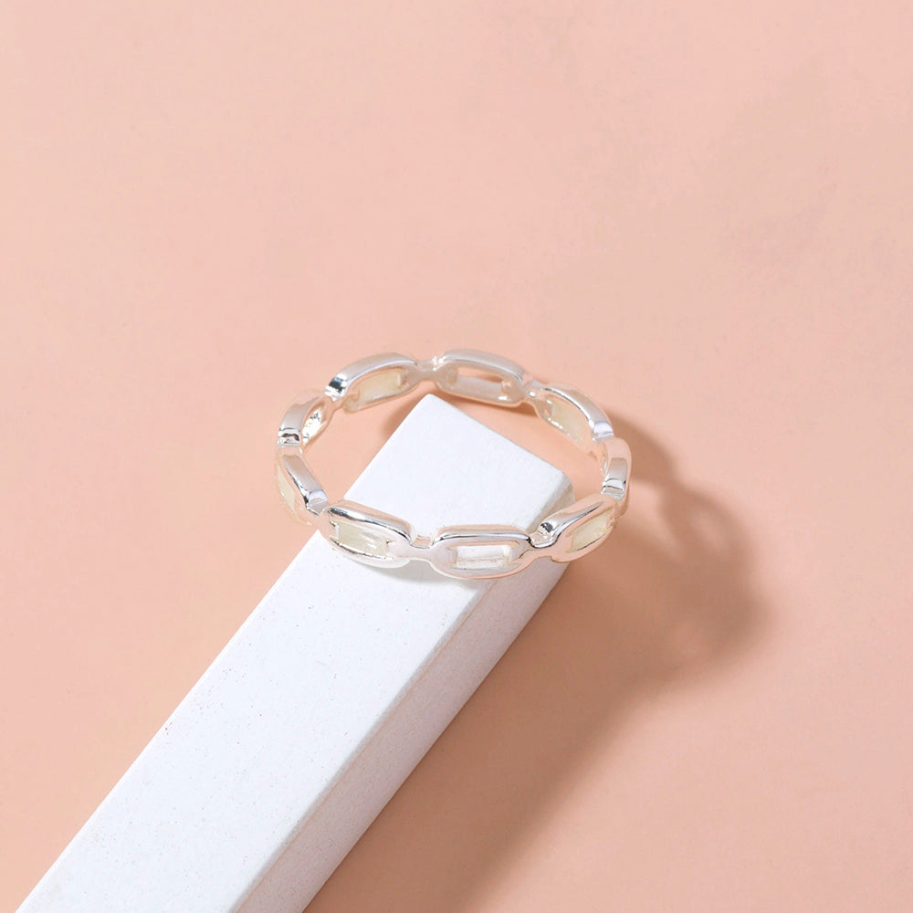 Glow In The Dark Copper Ring Adjustable European Design Electroplated Jewelry Gift Box Included For Men And Women