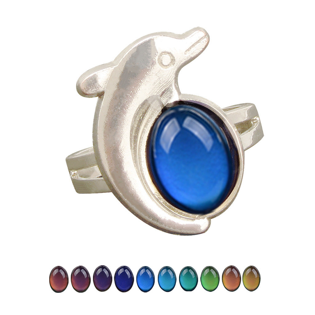 Womens Adjustable Ring With Drop Shape Gemstone Electroplated Zinc Alloy Metal Acrylic Gem Retro Palace Flower