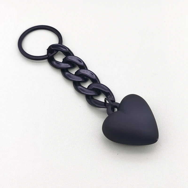 Heart Shaped Keychain Ring Graduation Gift Accessory Durable Key Holder For Bags Purses And More Stylish Gift Idea