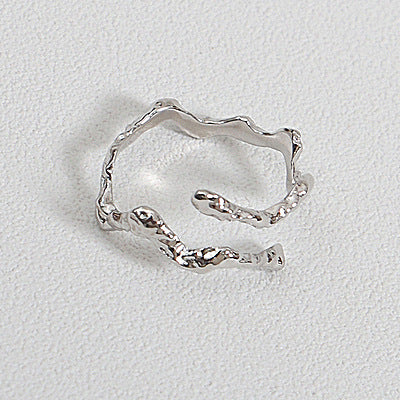 Womens Zircon Cube Ring Adjustable Opening Magic Mirror Geometric Copper Gold Plated Vintage Jewellery Classic