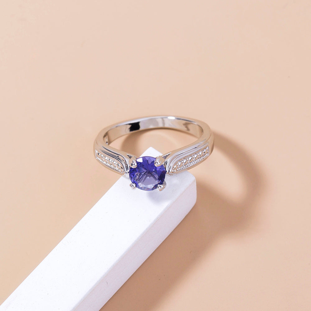 Copper Zircon Ring For Women Adjustable Electroplated European Style Luxurious Fashion Jewelry Perfect Gift Everyday