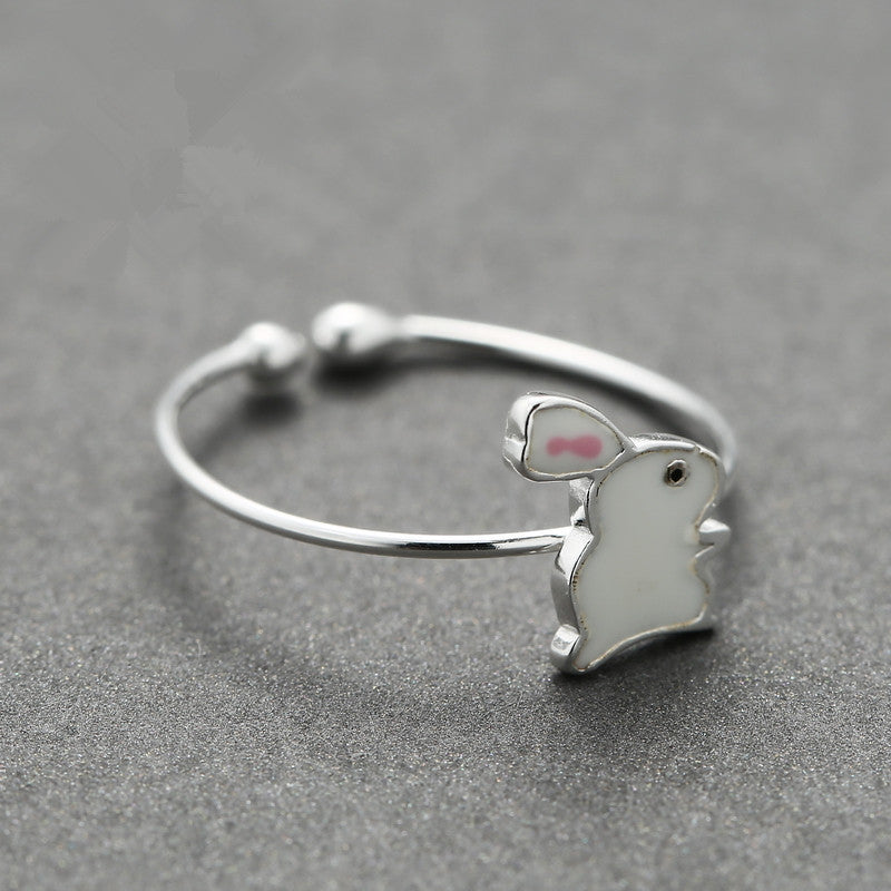 925 Sterling Silver Turnip Design Ring Women Zodiac Animal Korean Style Individually Packed Ready For Gift Fashion