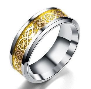 Unisex Stainless Steel Cartoon Character Rings National Style Travel Souvenir Gift Jewelry Ring For Collectors