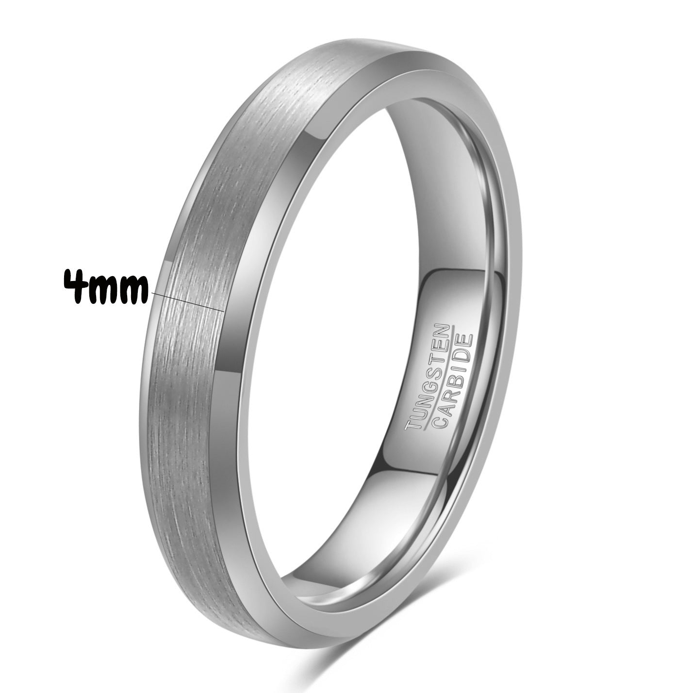 Unisex Stainless Steel Ring Band Electroplated Fashion Jewelry Round Geometry Ring For Men And Women Lovers XL