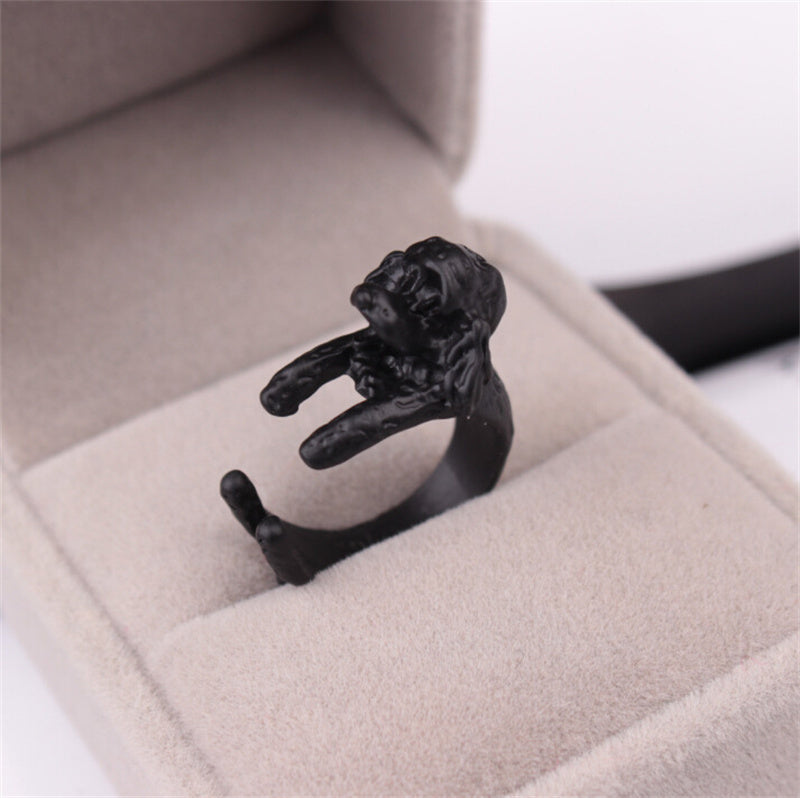 Womens Animal Rings Fashion Alloy Electroplate Adjustable Rings Trendy Finger Rings For Women And Girls Lovely