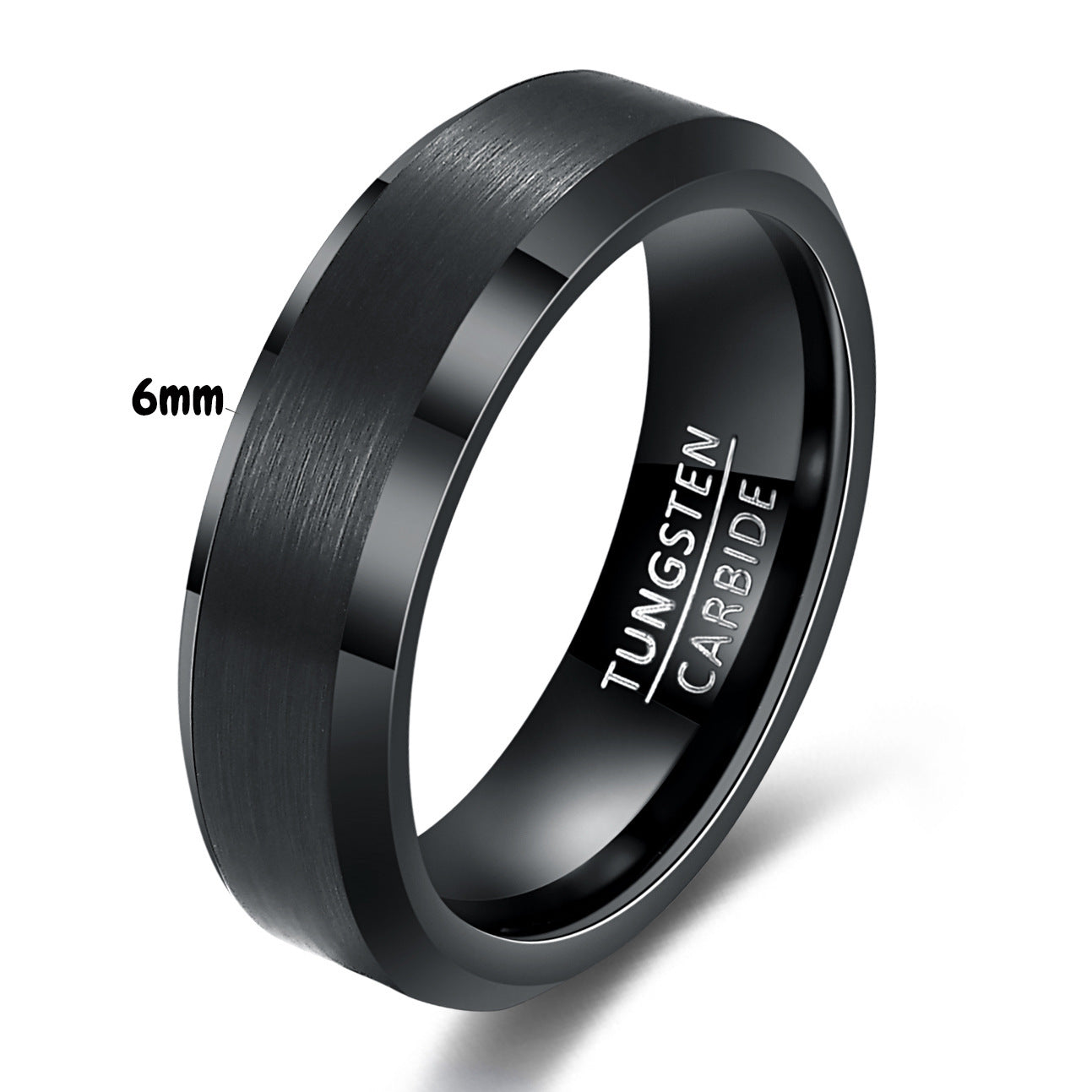 Unisex Stainless Steel Ring Band Electroplated Fashion Jewelry Round Geometry Ring For Men And Women Lovers XL