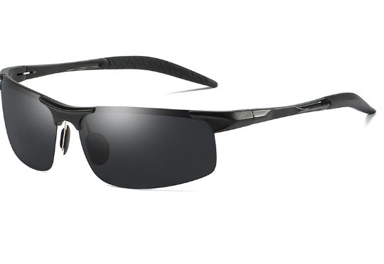 Polarized Sunglasses Aluminum Magnesium Frame For Driving Cycling Fishing Travel Outdoor Sports With UV Shield
