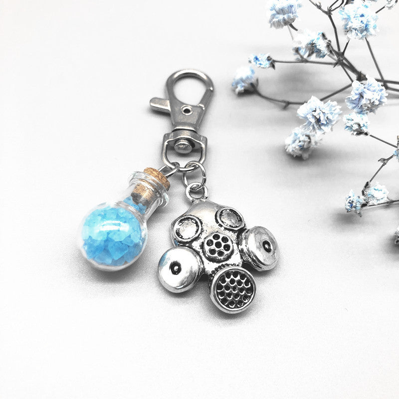 Metal Mask Keychain Collectible Replica Pendant For Fans