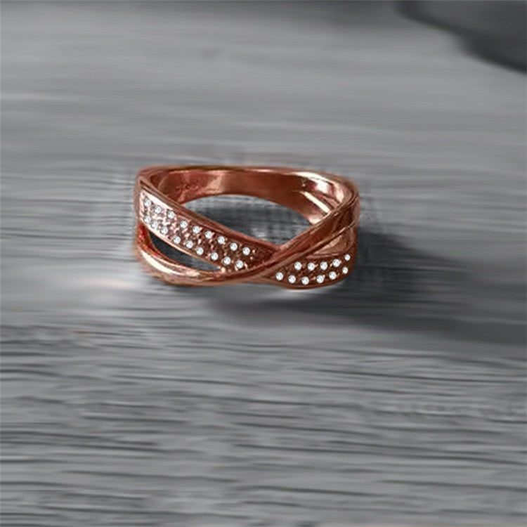 Womens Stainless Steel Ring Shell Pattern Design Fashion Jewelry Everyday Wear European Styles Elegant Radiant