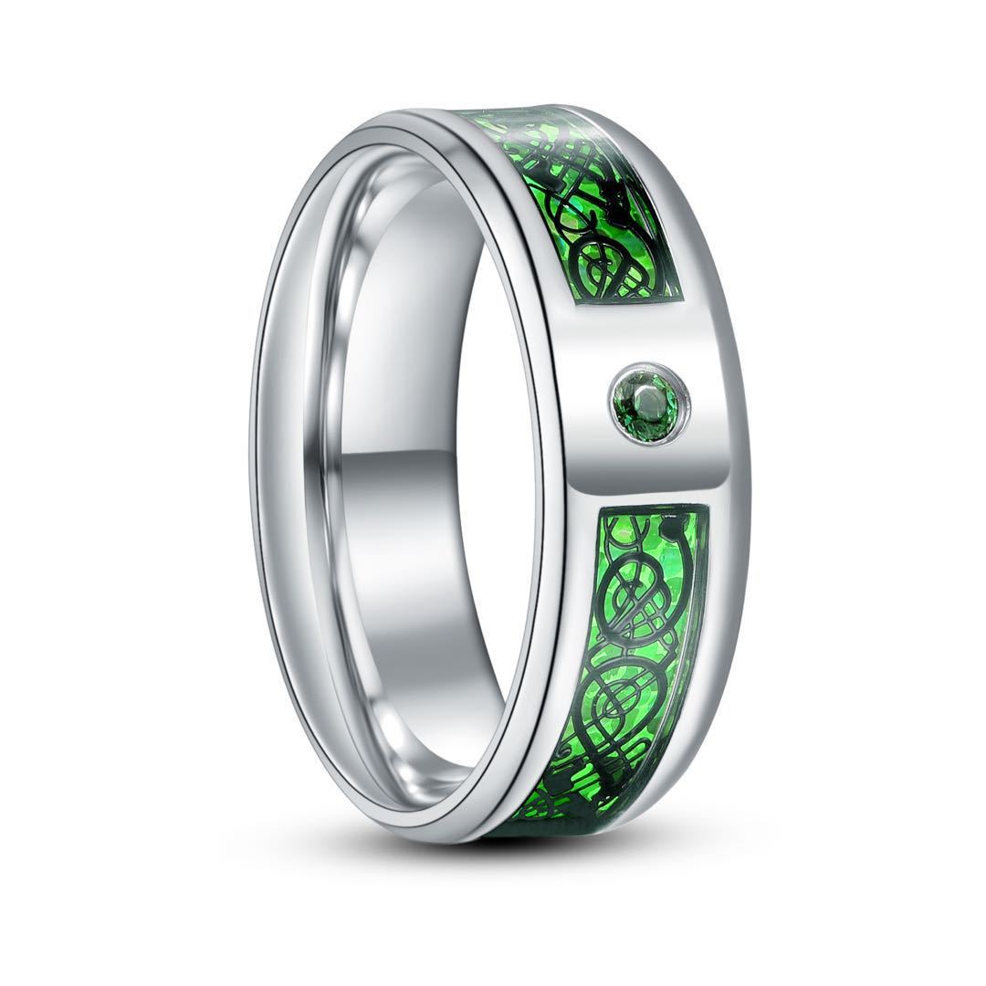 Mens Stainless Steel Ring Durable Fashion Bands Metal Ring For Men Gift Jewelry Everyday Wear Modern Style Now