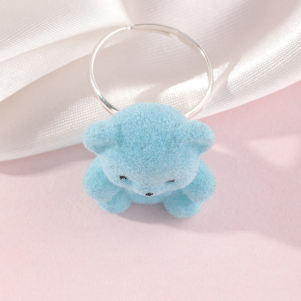 Womens Velvet Ring Fashion Jewelry Simple Metal Electroplated Ring Chicest Ring For Women Creative Ring Design