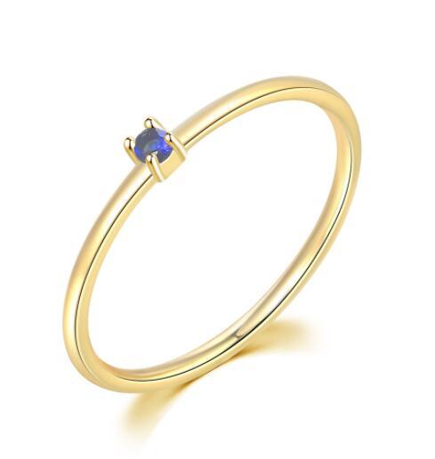 Geometric Copper Inlaid Zircon Ring For Women Elegant Simple Fashion Jewelry Accessories Everyday Sparkle Glow