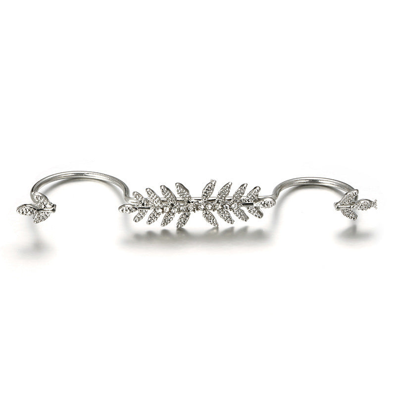 Women Trendy Stackable Rings Double Ring Geometric Ring Alloy Jewelry Retro Ring Gift for Her Rings Rings Ring