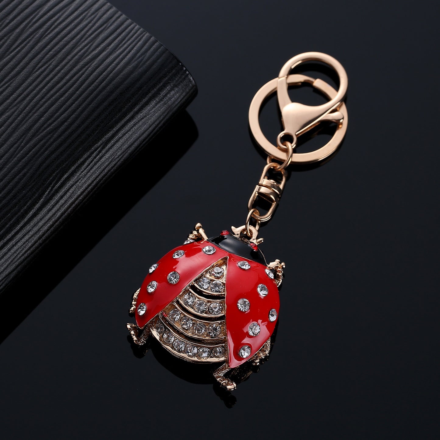 Alloy Keychain Seven Star Design 11cm For Keys And Bags