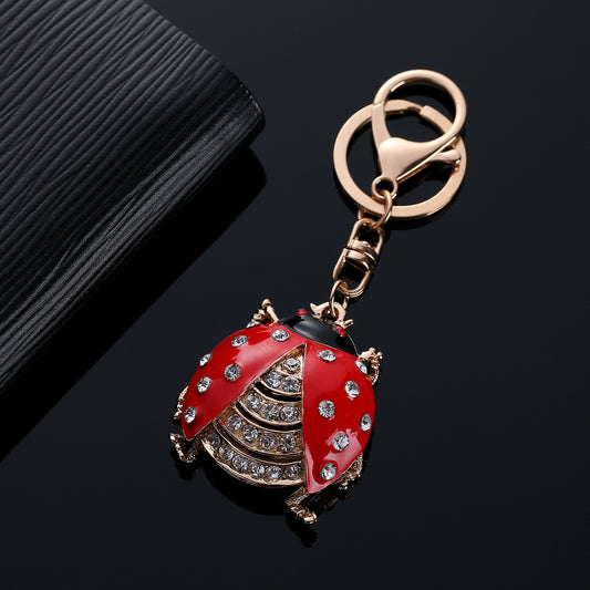Alloy Keychain Seven Star Design 11cm For Keys And Bags