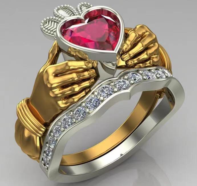 Womens Square Alloy Ring Rose Gold Plated Elegant Design for Everyday Wear and Special Occasions Fashion Daily