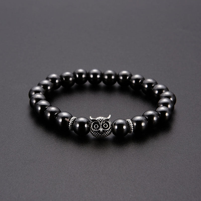 Unisex Magnetic Owl Zodiac Design Bracelet Fashion Jewelry For Women And Men Animal Magnet Accessory DailyWear