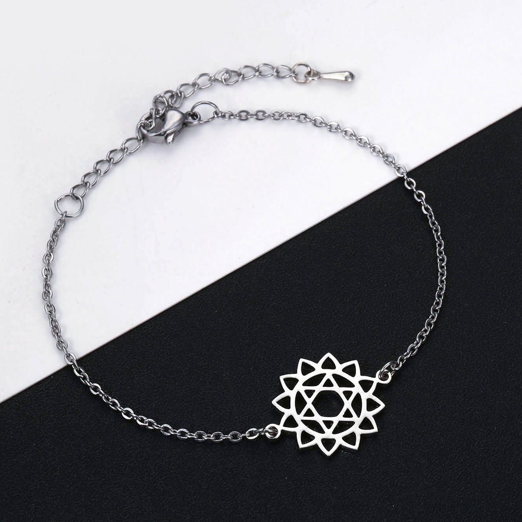 Giraffe Stainless Steel Bracelet Mother And Baby Giraffe Bangle Geometric Simple Design Gift For Mom Gold Silver