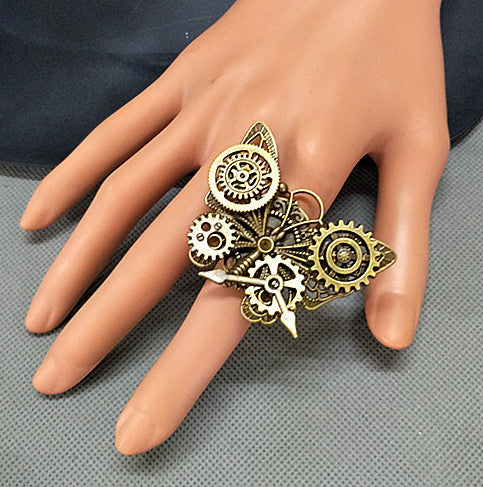 Butterfly Bow Ring Alloy Silver And Gold Plated Jewelry Accessory For Everyday Wear A Stylish Gift For Her Now