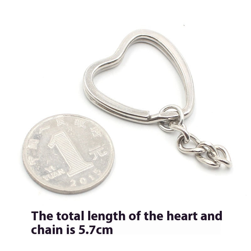 Keychain Pendant With Chain For Keys And Bags Plum Color Personalized Key Holder Accessory For Phone For Daily