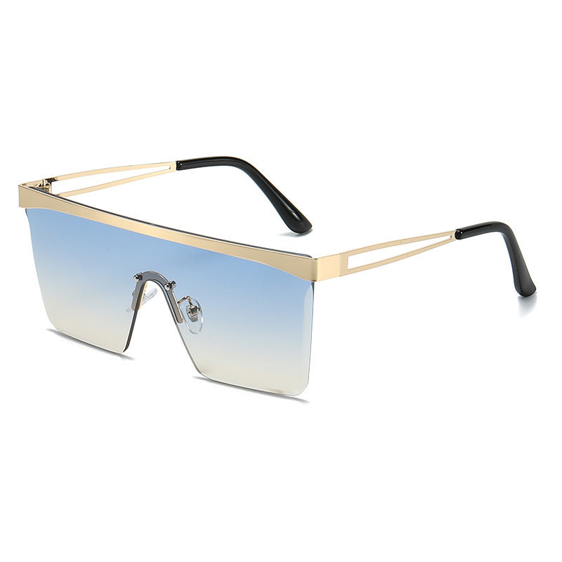 Square Sunglasses Metal Frame PC Lens UV Protection For Travel And Everyday Wear Fashion For Daily Travel Gear