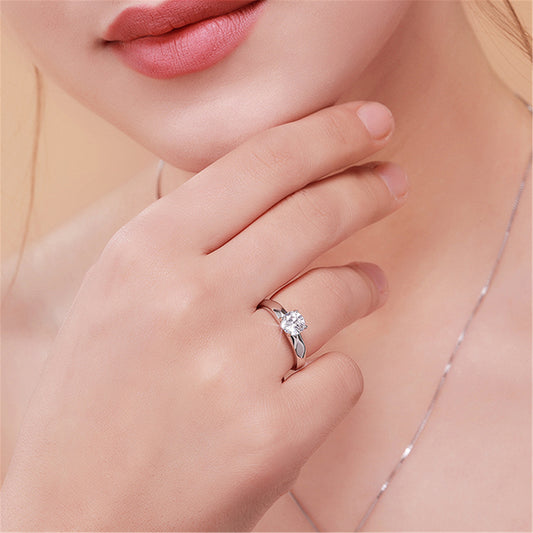 Womens Fashion Ring Electroplated Copper Korean Design Couple Ring Ring Commitment Ring Anniversary Ring Style