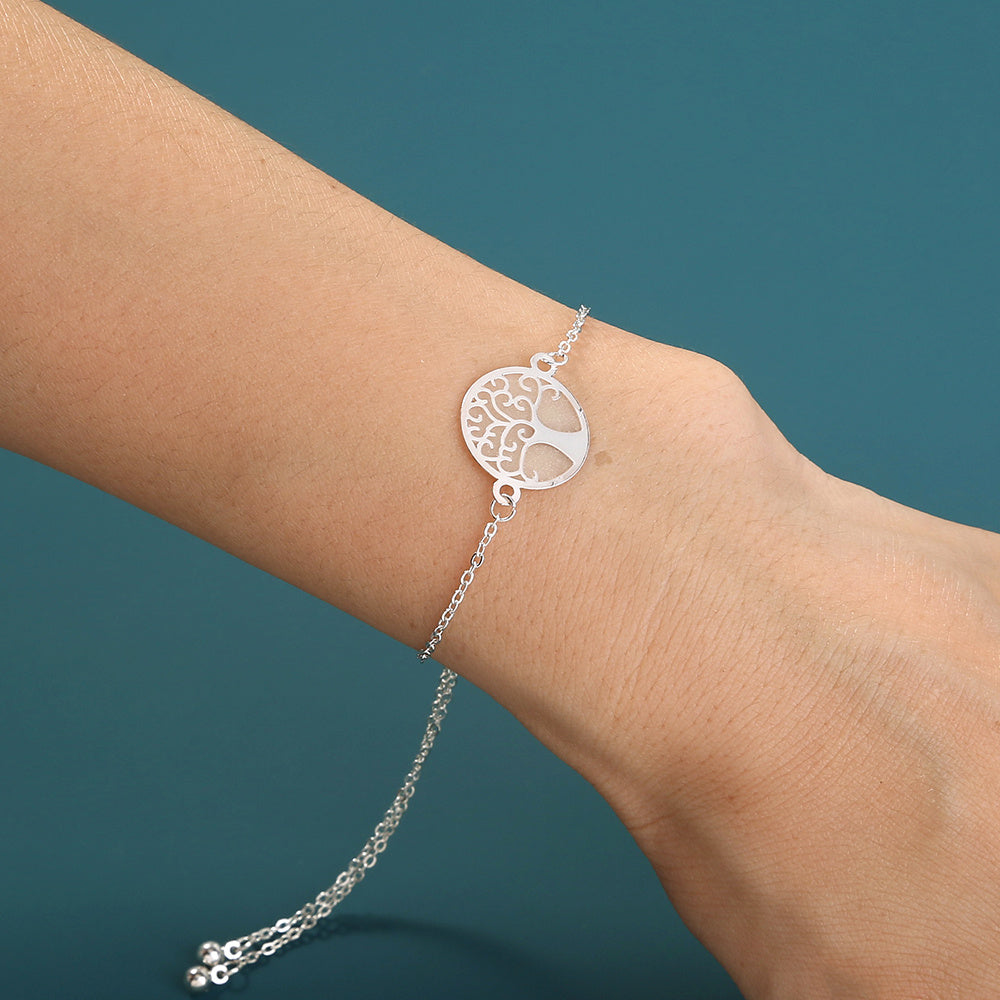 Tree of Life Copper Luminous Bracelet for Women and Girls