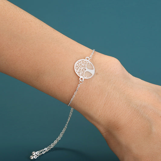 Tree of Life Copper Luminous Bracelet for Women and Girls