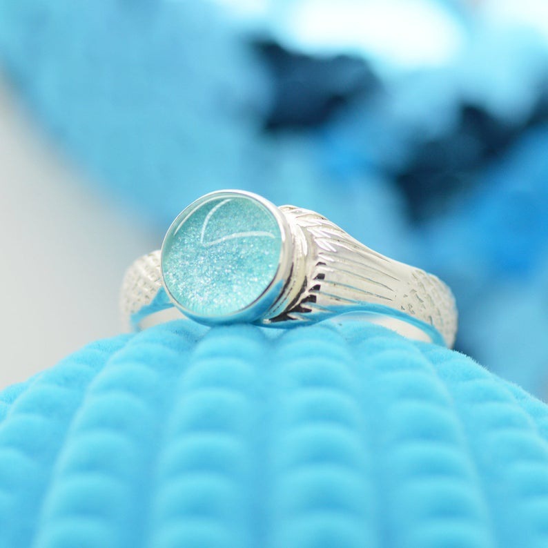 Womens Constellation Ring Gemstone Inlaid Alloy Ring Electroplated Finish Starry Ring Fashion Jewelry Gift For