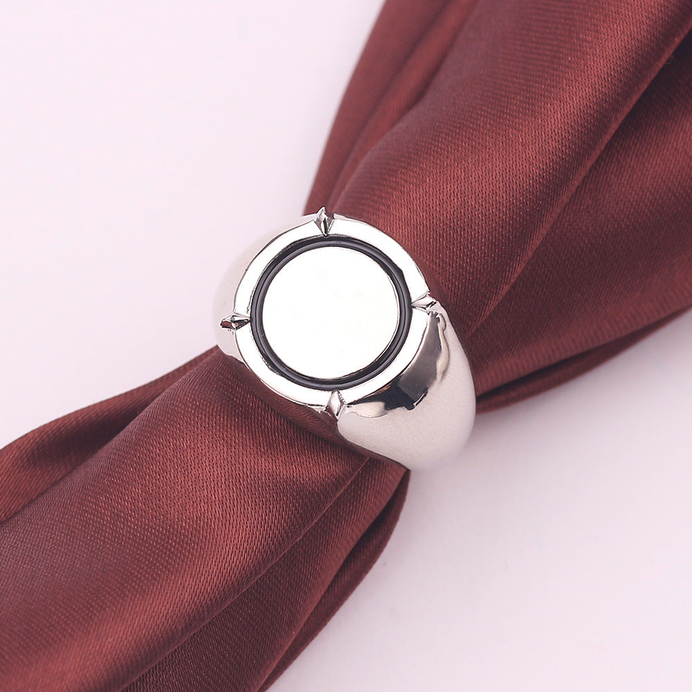 Electroplated Alloy Ring Lightweight Fashion Jewelry For Men And Women In European Style Sizes 8 9 10 11 12 13