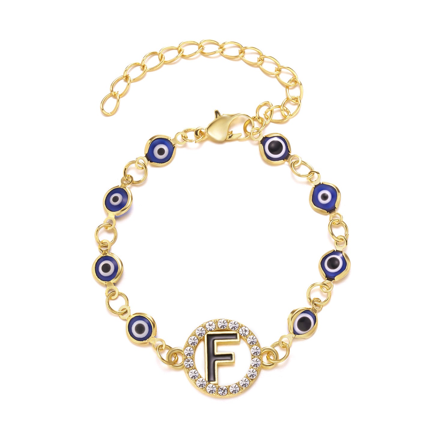 Geometric Alloy Bracelet Handmade Rhinestone Resin Adjustable Bracelet For Women And Girls Fashionable Jewelry