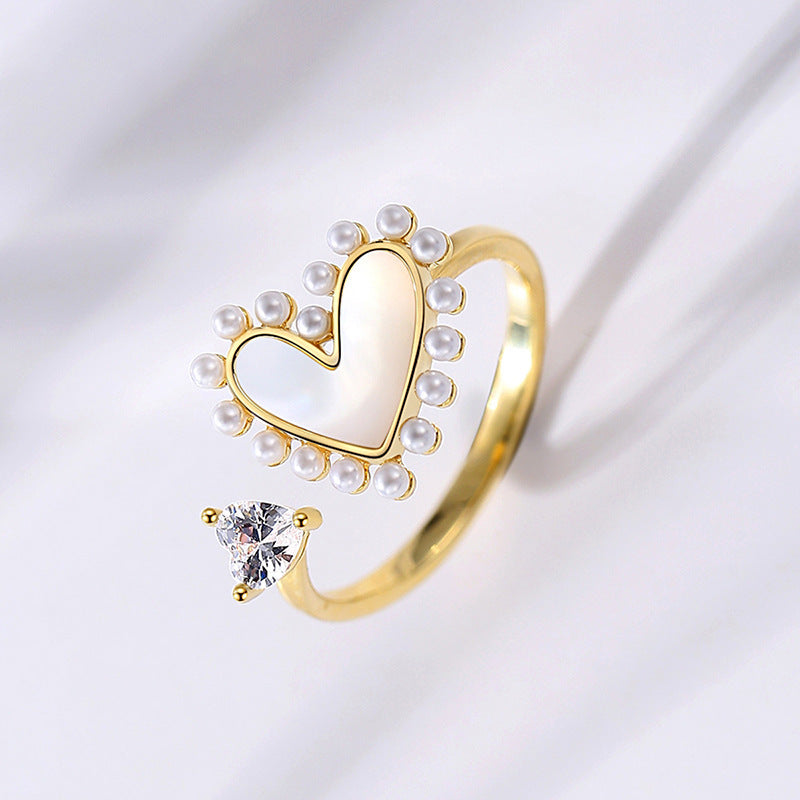 Geometric Alloy Pendant Ring For Women European American Fashion Jewelry Simple Design Statement Accessory New