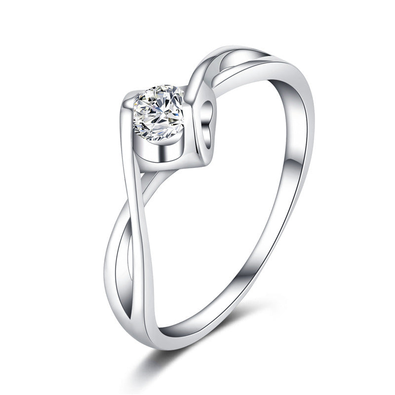 Star Ring Sterling Silver 925 Micro Inlay Gemstone Wedding Band Korean Design Gift Promise Ring For Women Gift Classy